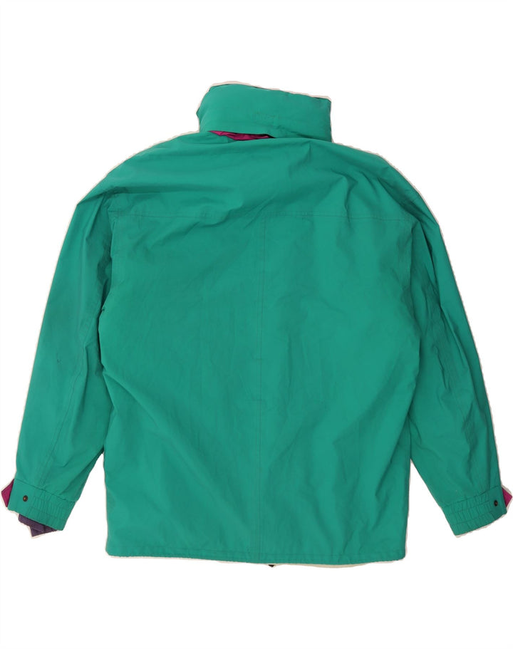 BAILO Mens Hooded Windbreaker Jacket IT 50 Large Green Vintage Bailo and Second-Hand Bailo from Messina Hembry 