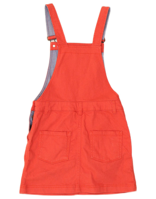 Fat Face Girls Dungaree traper suknja 10-11 godina W26 crveni pamuk