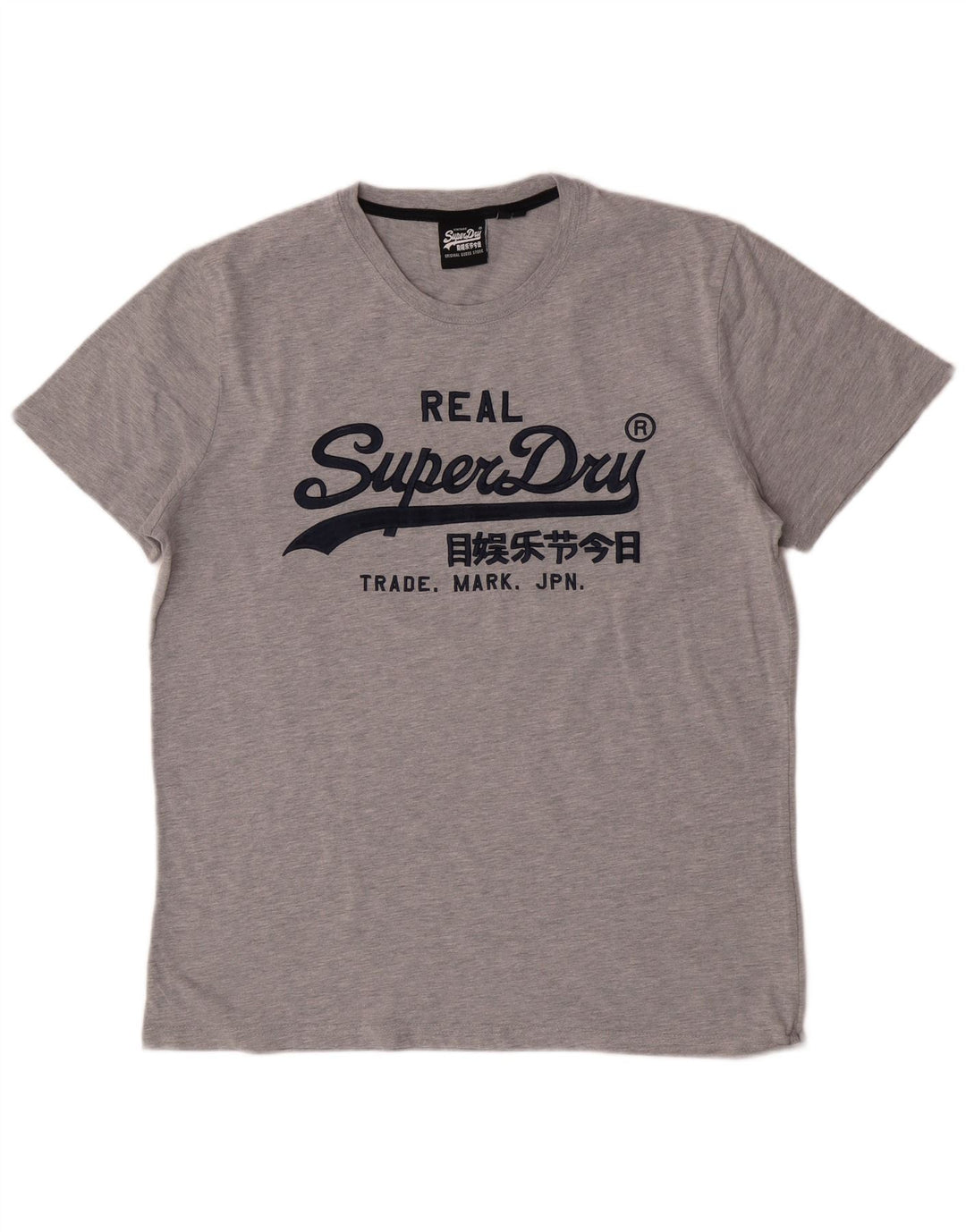 Superdry muška majica s grafičkim motivima, 2XL sivi pamuk