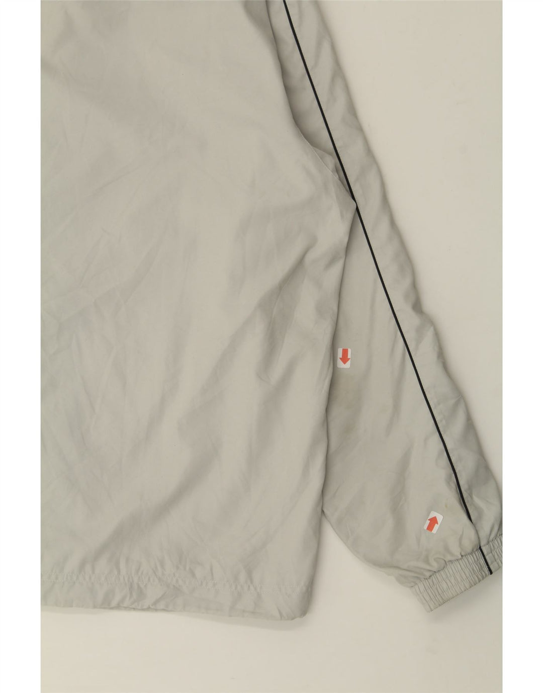 CHAMPION Mens Tracksuit Top Jacket Large Off White Polyester Vintage Champion and Second-Hand Champion from Messina Hembry 
