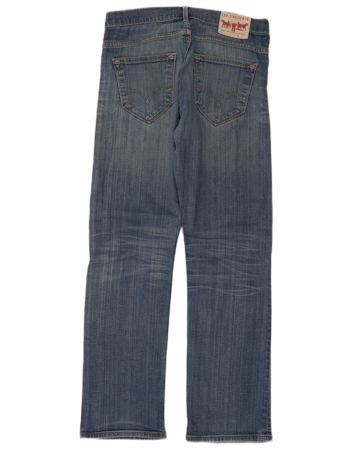 Levi's muške ravne traperice W32 L32 plavi pamuk