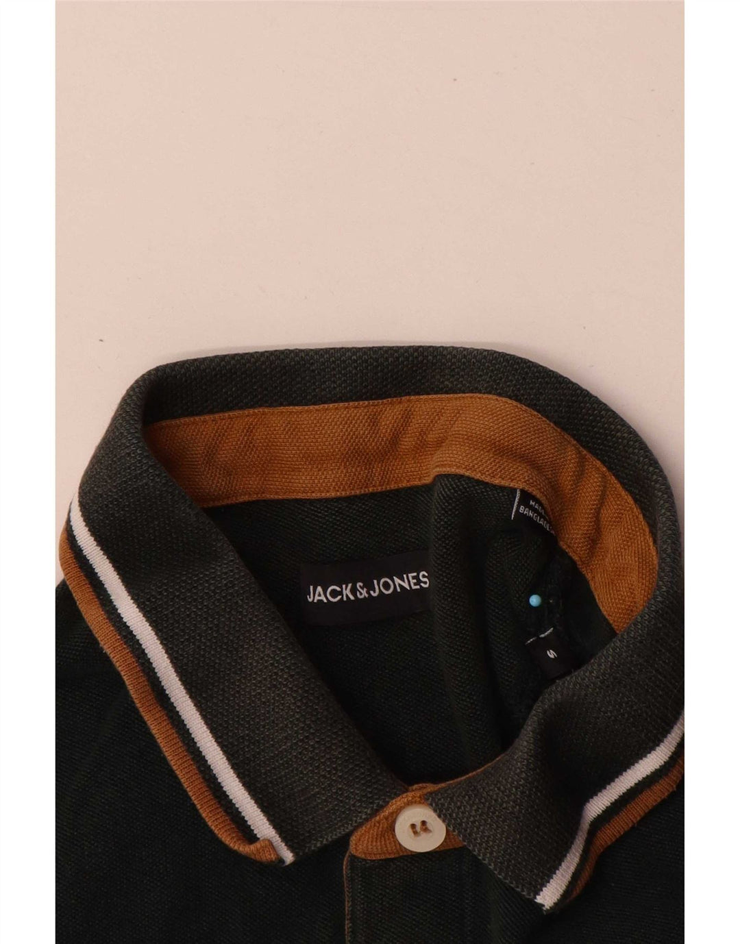 Jack & Jones muška polo majica mala zelena pamuk