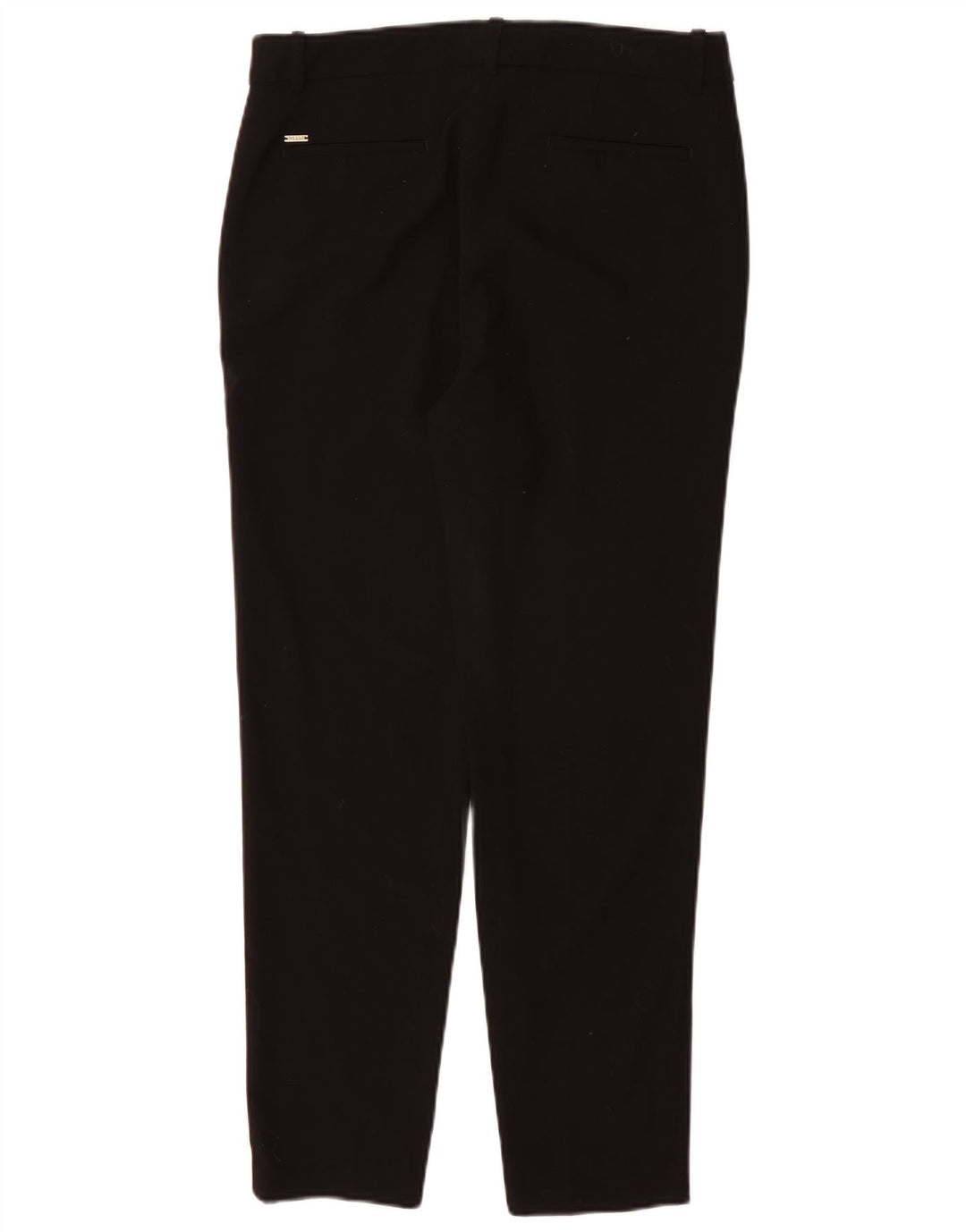 DKNY ženske uske chino hlače US 6 srednje W32 L29 crni poliester