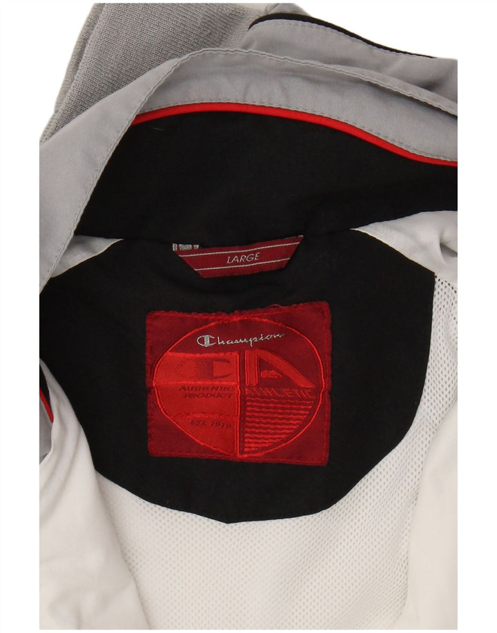 CHAMPION Muška trenirka Gornja jakna velika bijela poliesterska boja