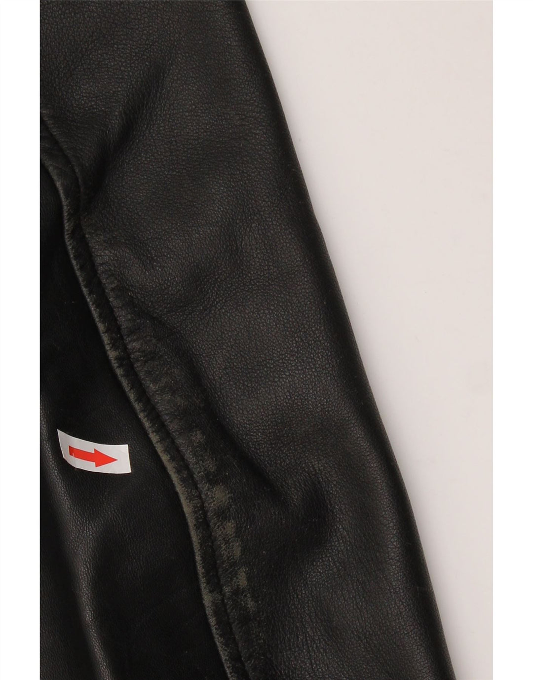 VINTAGE muška kožna jakna UK 42 XL crna koža