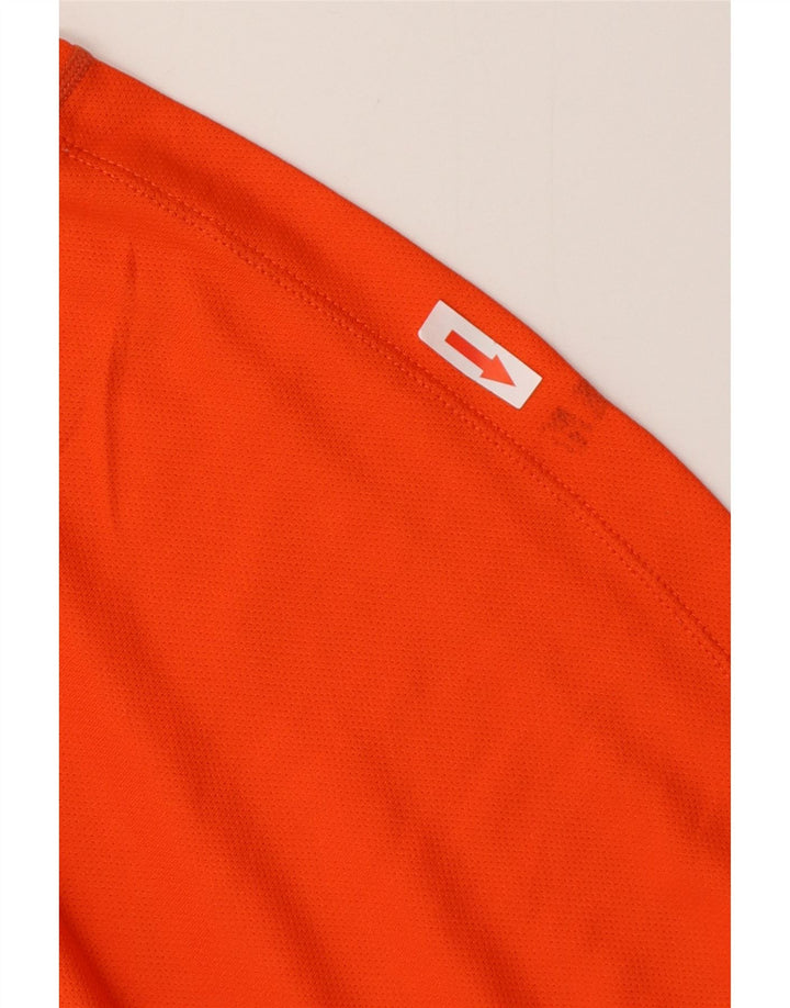 NIKE muška Dri Fit majica kratkih rukava Mala narančasta boja