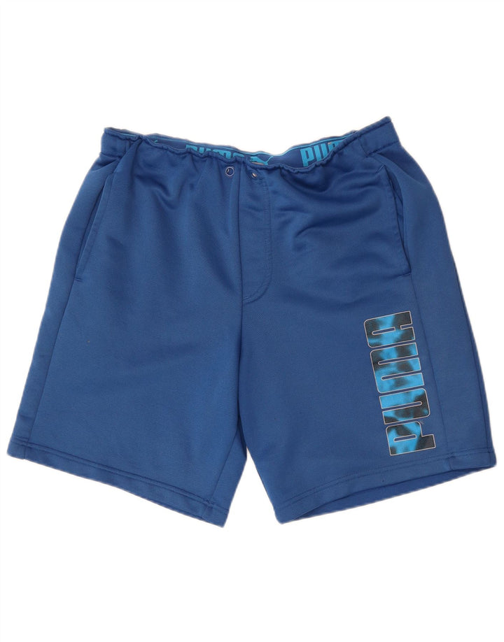 Puma muške grafičke sportske kratke hlače Large Blue