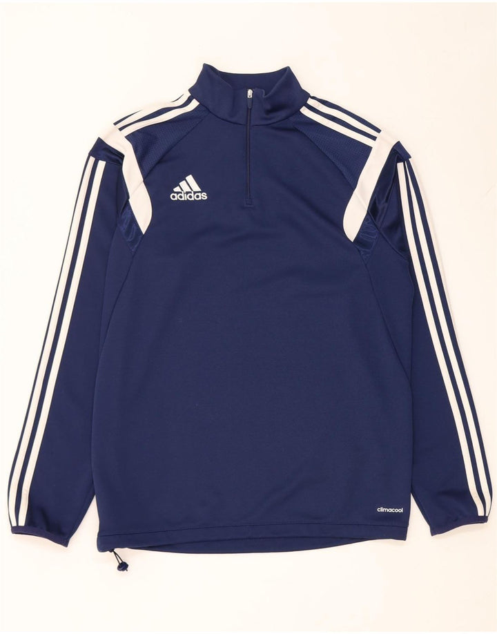 Gornji dio trenirke Adidas Climacool Pulover srednje tamnoplave boje