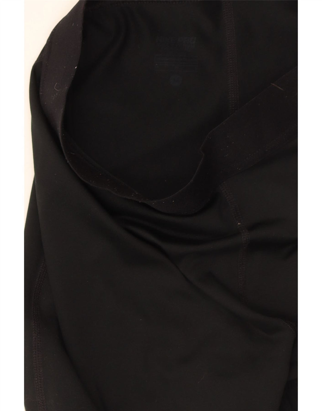 NIKE Womens Capri Leggings UK 14 Medium Black Vintage Nike and Second-Hand Nike from Messina Hembry 