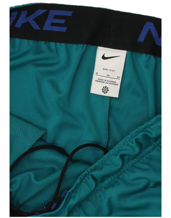 Nike muške Dri Fit sportske kratke hlače XL tirkizni poliester