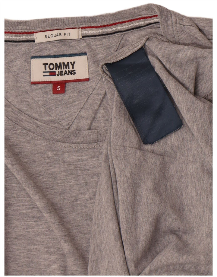 Tommy Hilfiger Muška majica kratkih rukava Regular kroja Mali sivi pamuk