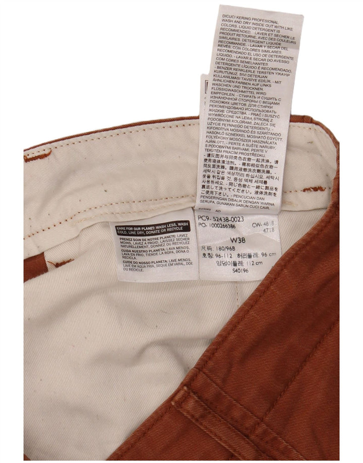 Levi's muške chino kratke hlače W38 XL smeđi pamuk