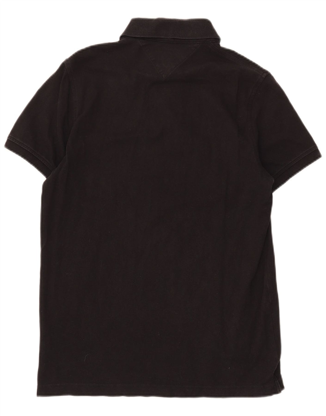 TOMMY HILFIGER Muška uska polo majica srednje crna