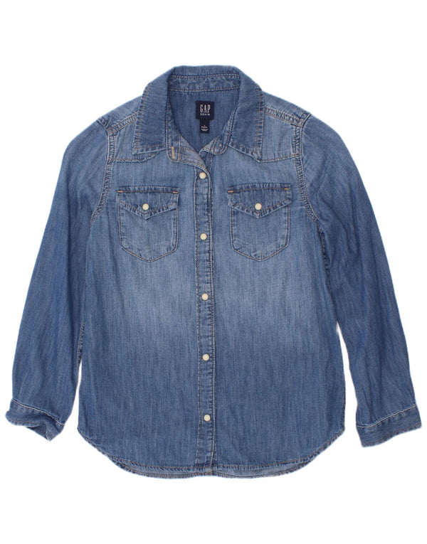 Gap Girls Denim Majica 6-7 Years Mala Plava Pamučna