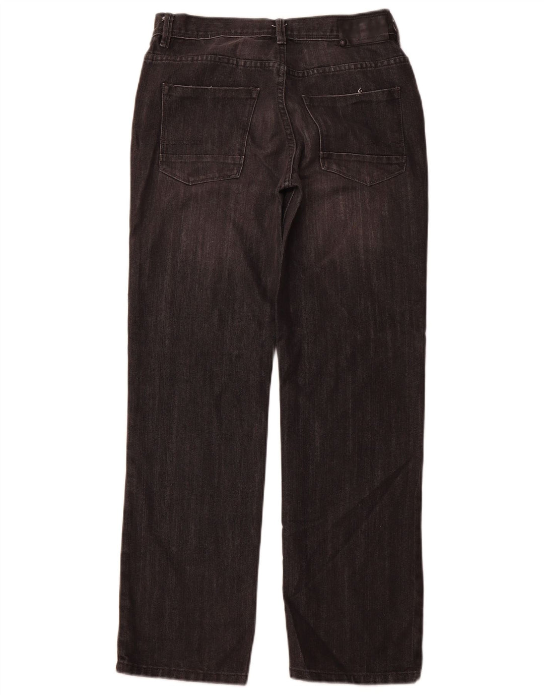 CALVIN KLEIN Rebel ravne traperice za djevojčice 15-16 godina W30 L29 Crne klasične