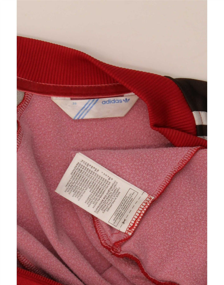Adidas ženska gornja jakna za trenirku IT 38 XS Red Colourblock poliamid