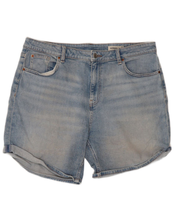 Marks & Spencer ženske denim kratke hlače za dječake UK 16 Large W38 Plava
