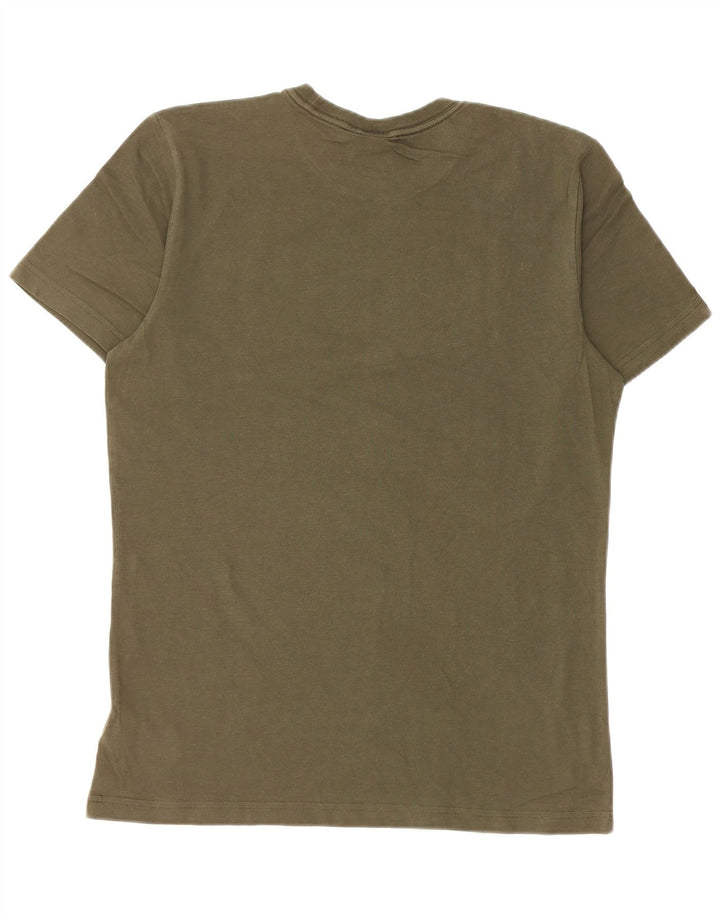 Adidas muška majica s grafičkim motivima, srednji zeleni pamuk