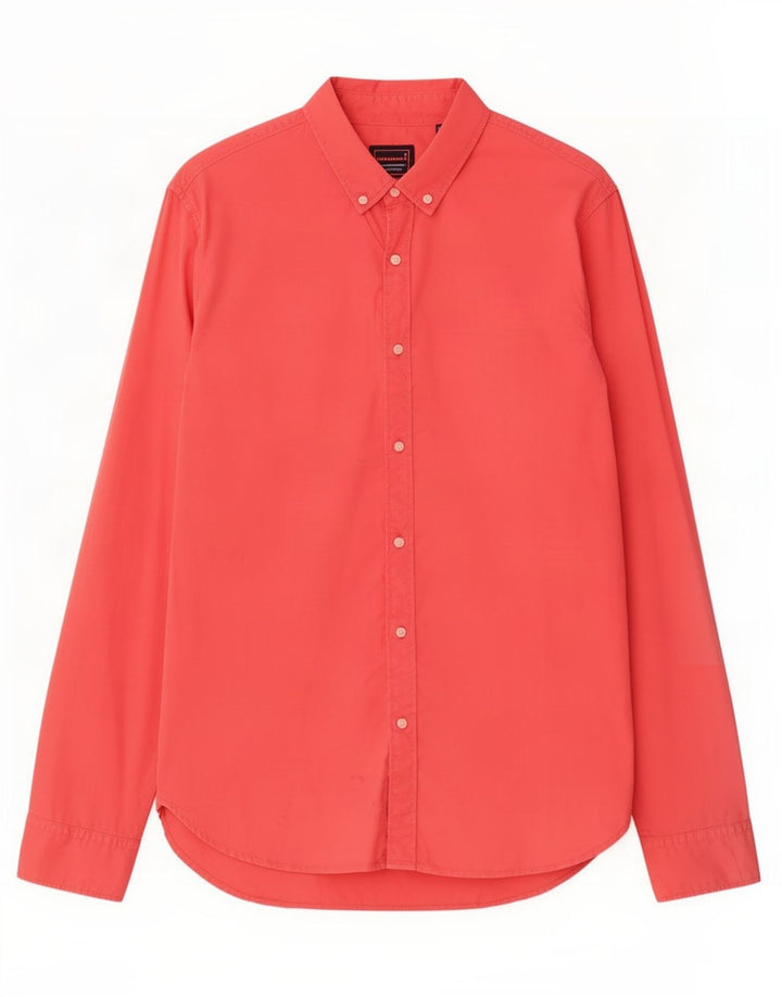 Superdry muška majica standardnog kroja 2XL crveni pamuk