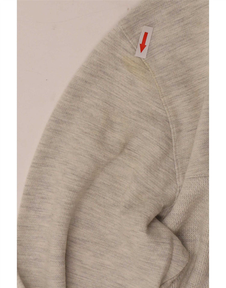 Rip Curl muški džemper s okruglim izrezom, srednje sivi flekasti pamuk