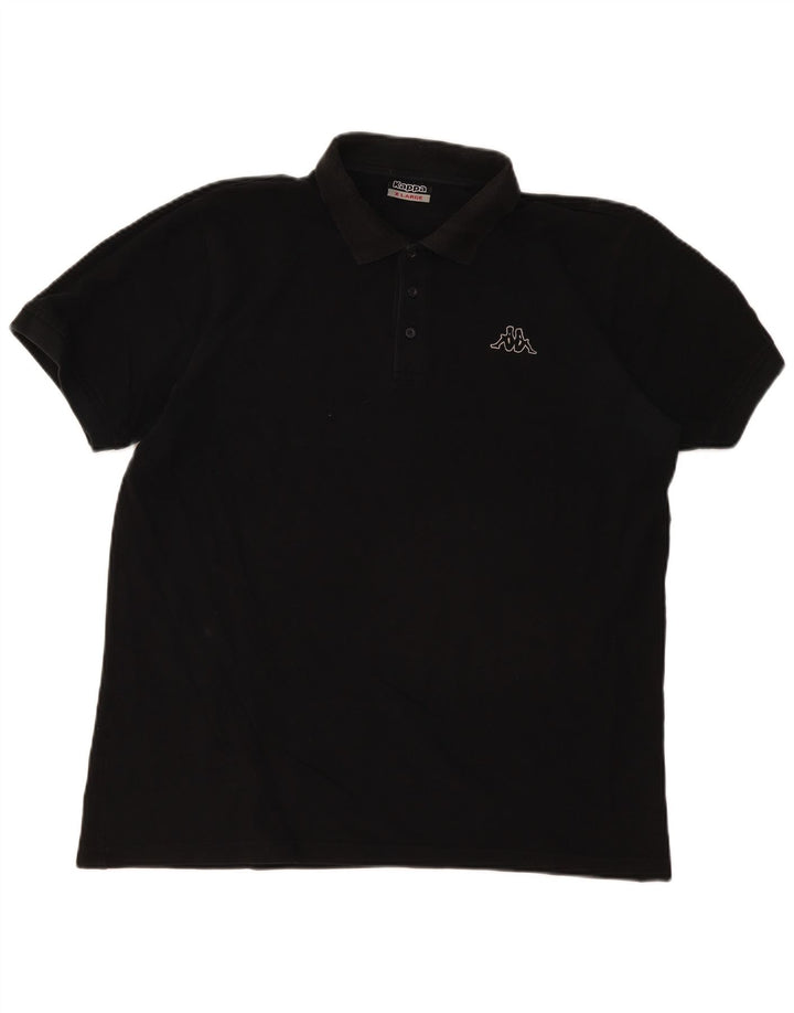 Kappa muška polo majica XL crni pamuk