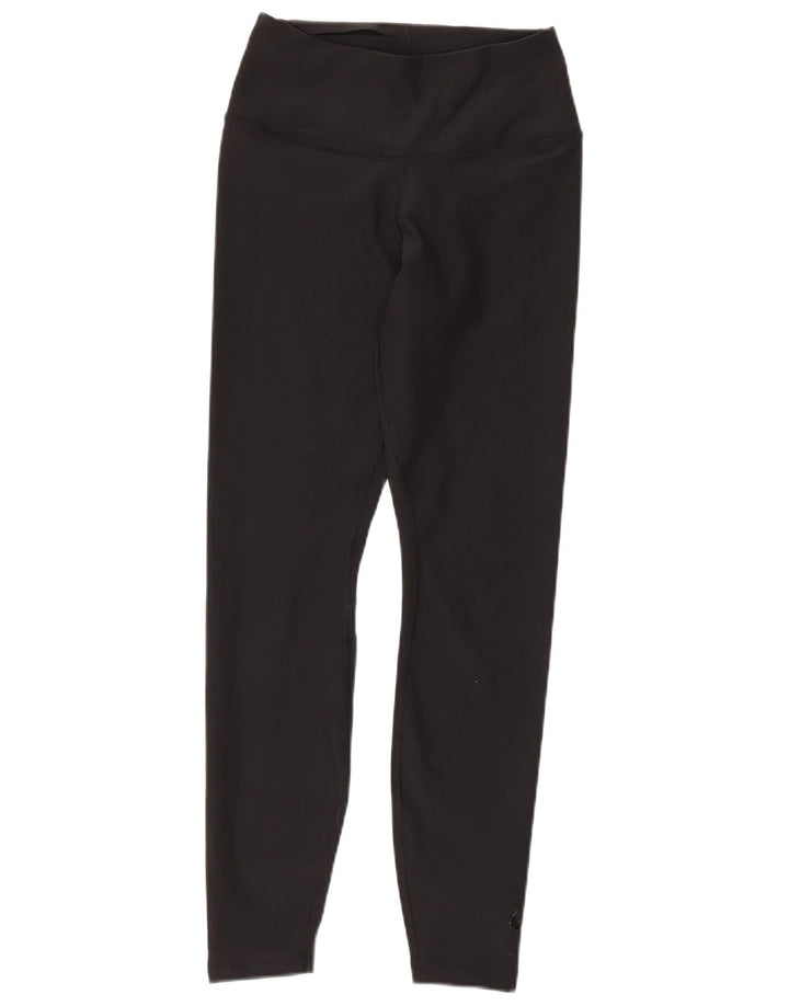 Nike Ženske Dri Fit Leggings UK 8 Male crne poliesterske