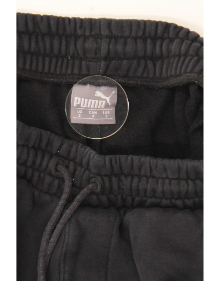 Puma Ženske trenirke s grafikama, male crne hlače