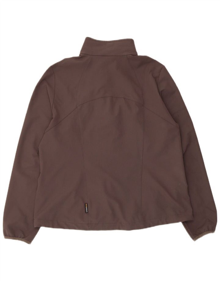 Jack Wolfskin ženska gornja jakna trenirke UK 18/20 XL sivi poliester