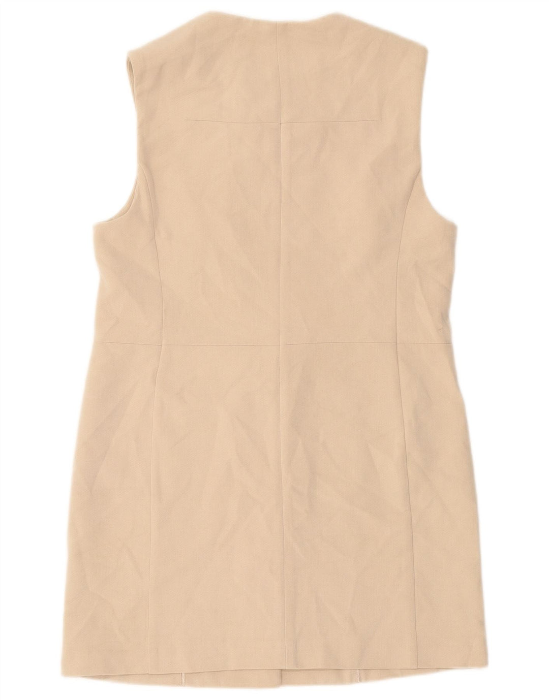 Marks & Spencer ženska duga jakna bez rukava UK 10 Small Beige