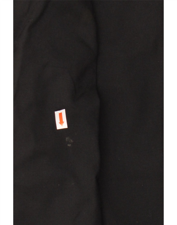 Vintage muška jakna s dvostrukim kopčanjem IT 54 2XL crna vuna