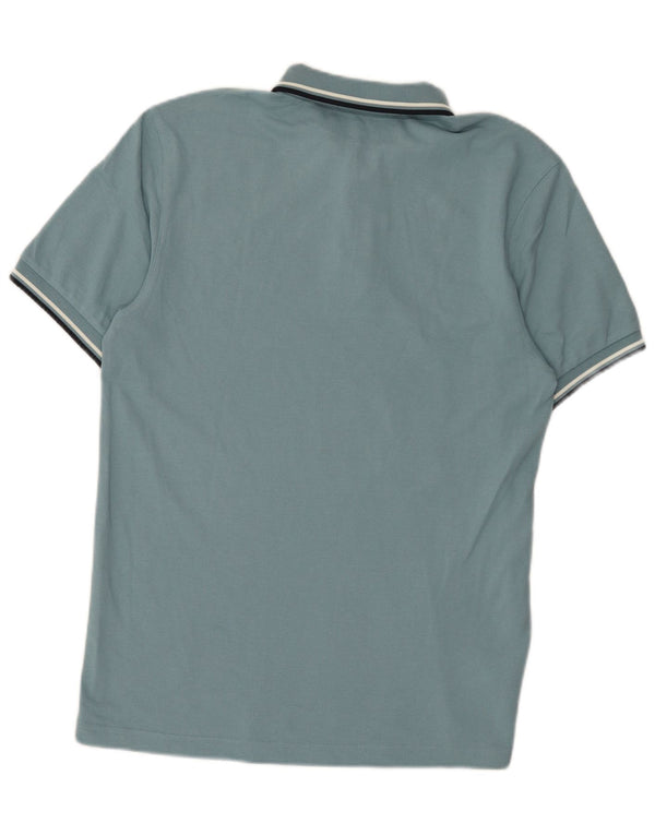 Fred Perry muška polo majica srednje plave pruge, pamuk
