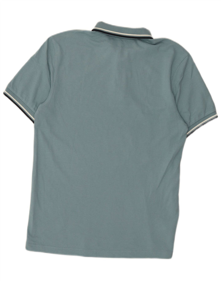 Fred Perry muška polo majica srednje plave pruge, pamuk