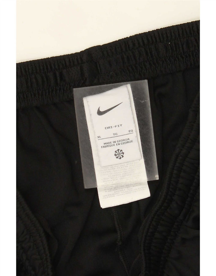 Nike muške Dri Fit hlače za trenirku XL crne poliesterske