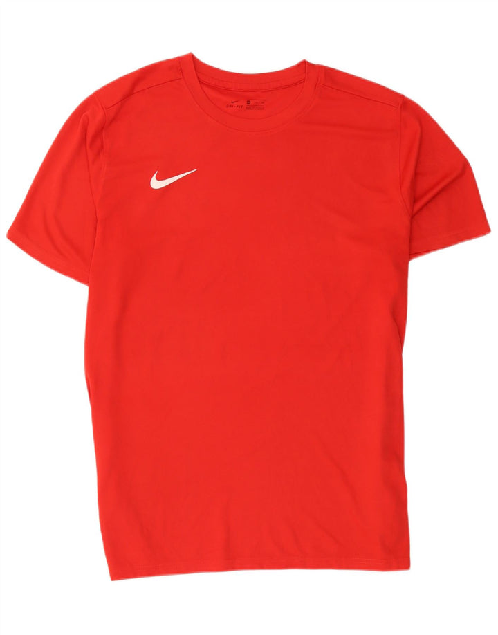 Nike Dri Fit majica kratkih rukava 2XL crveni poliester