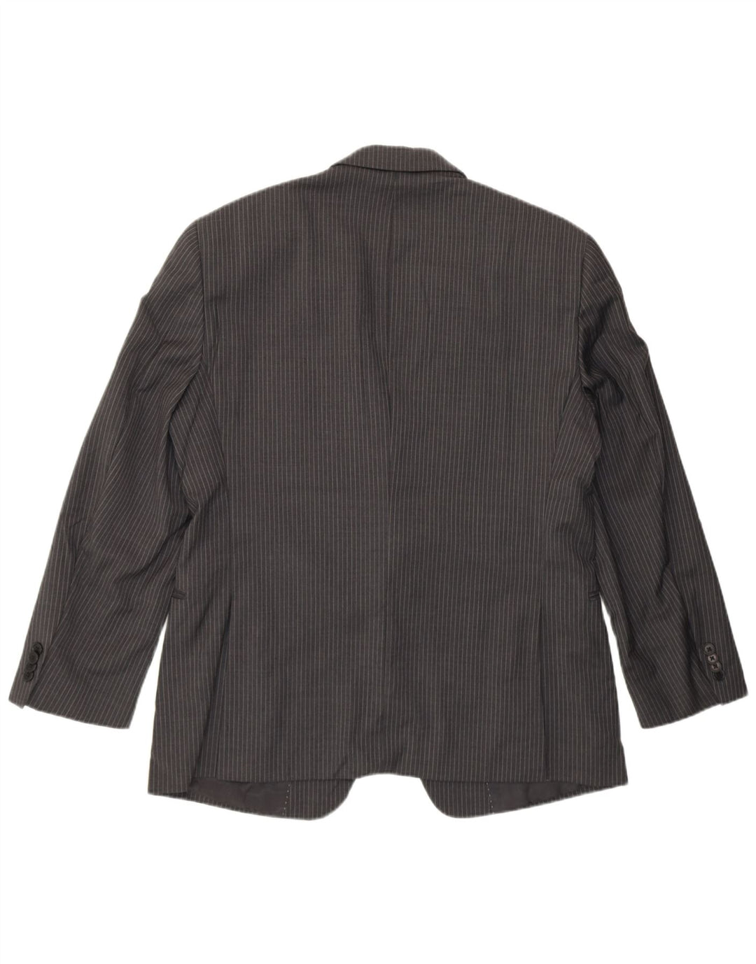 Tommy Hilfiger muška jakna sa 2 gumba UK 40 velike sive vunene pruge