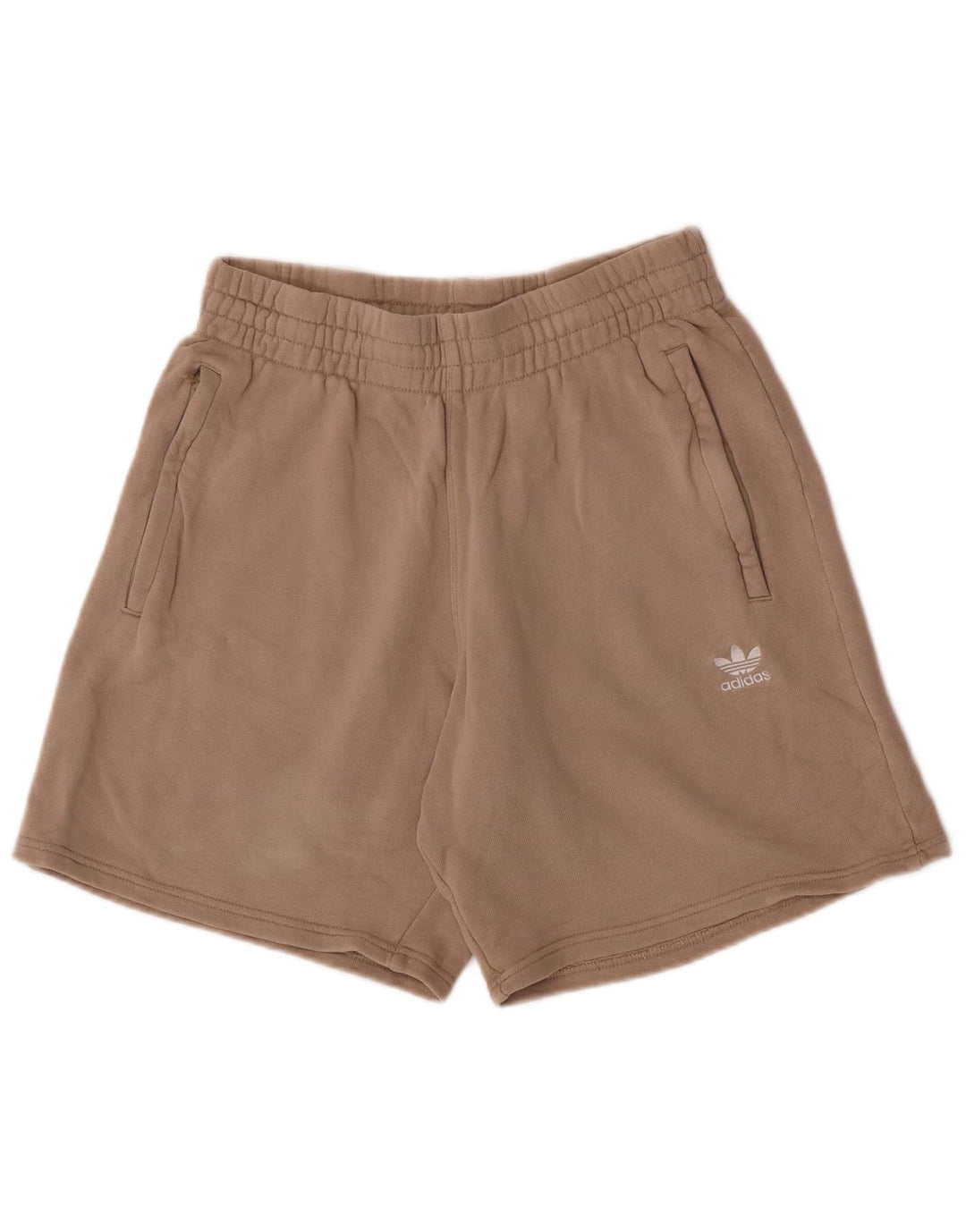 Adidas muške ležerne kratke hlače male bež pamučne boje