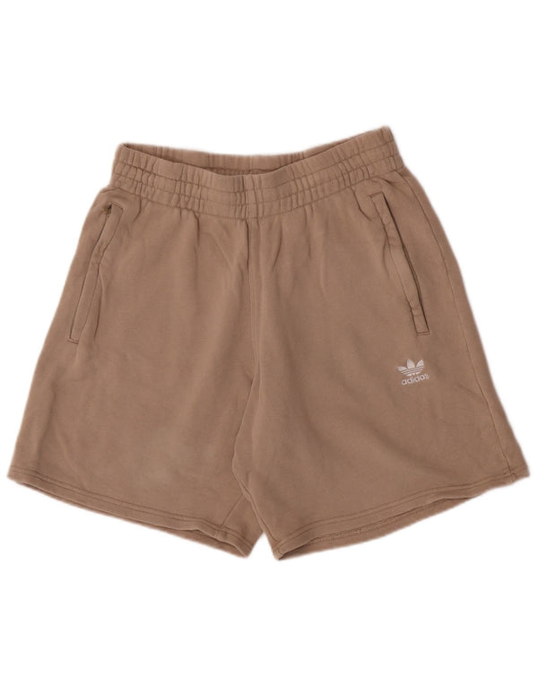 Adidas muške ležerne kratke hlače male bež pamučne boje