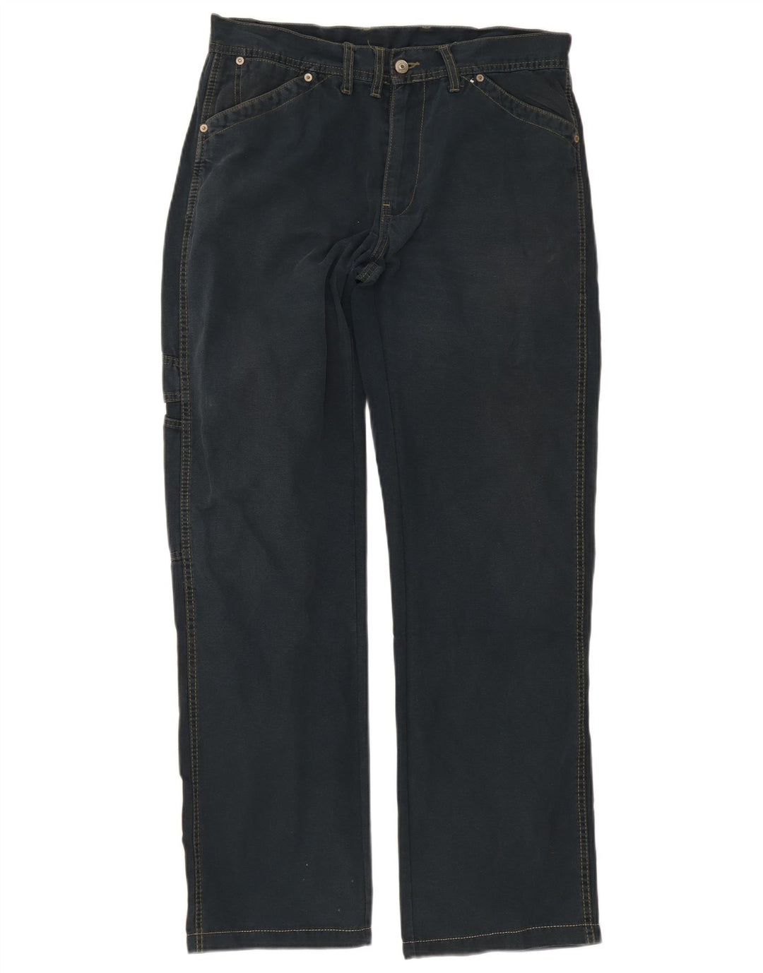 Woolrich muške ravne traperice W32 L32 tamnoplavi pamuk