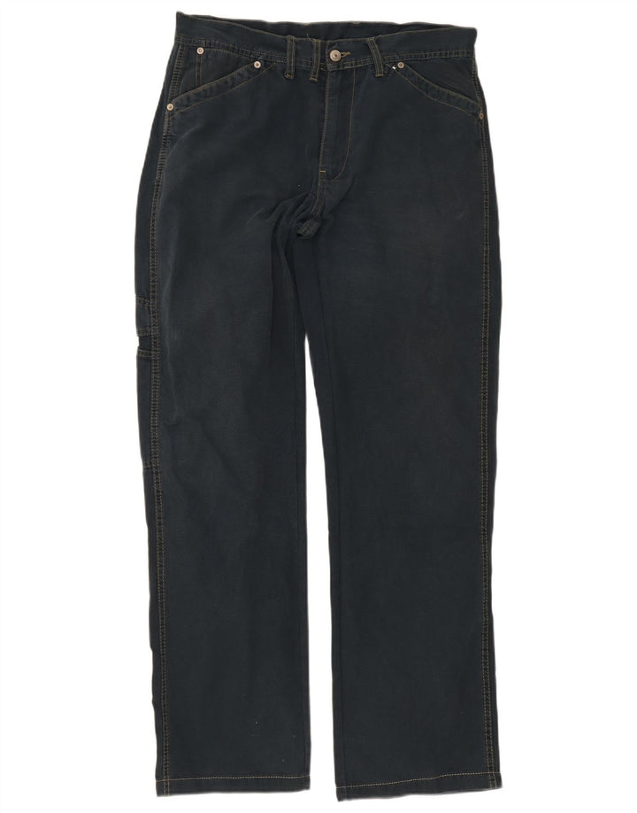 Woolrich muške ravne traperice W32 L32 tamnoplavi pamuk