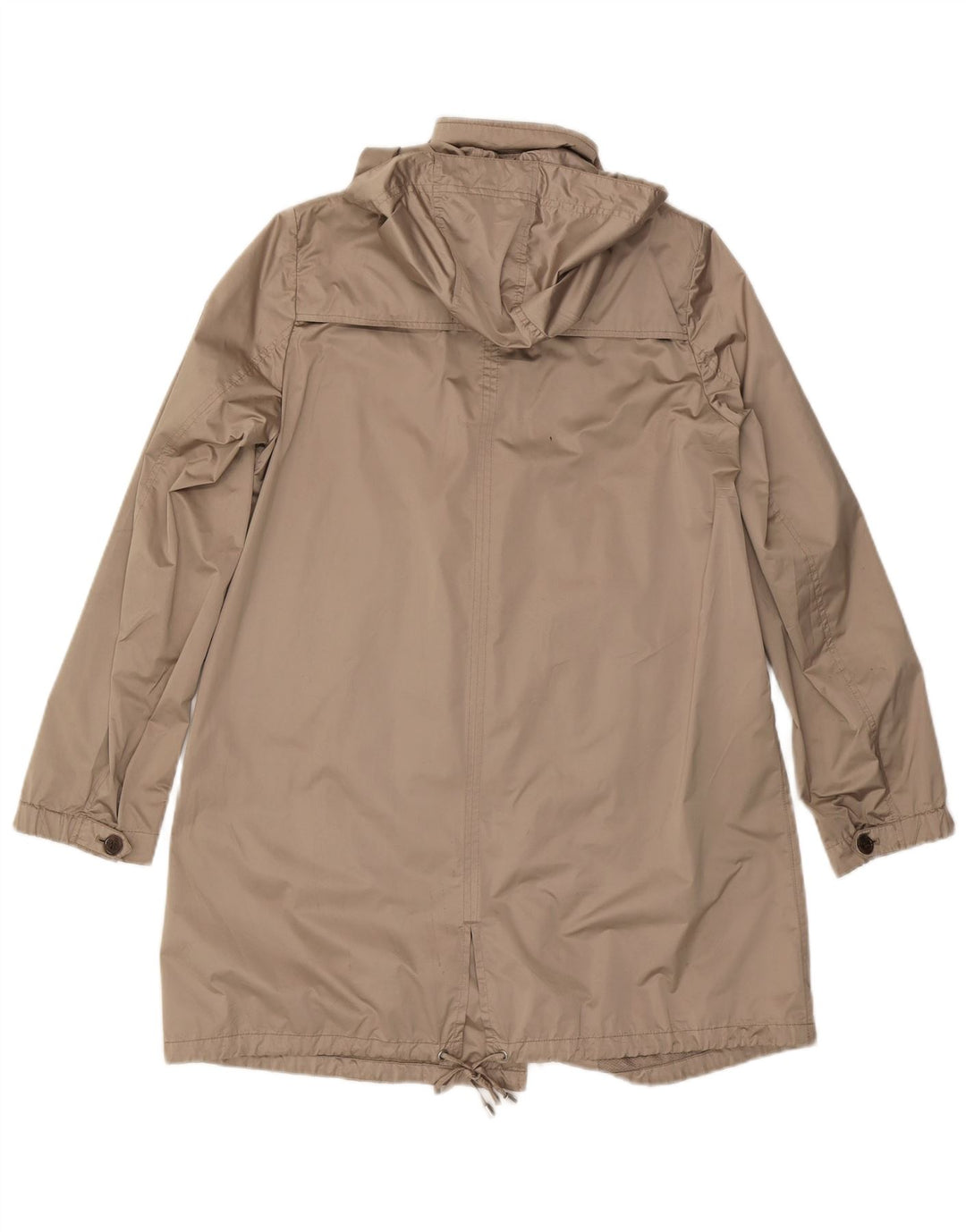 Geox Respira ženska jakna parka s kapuljačom UK 10 Small Beige Poliester