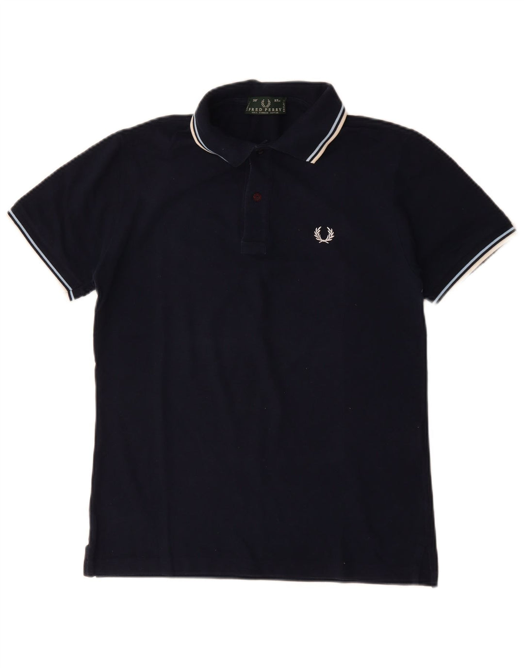 FRED PERRY Muška polo majica Mala tamnoplava pamuk