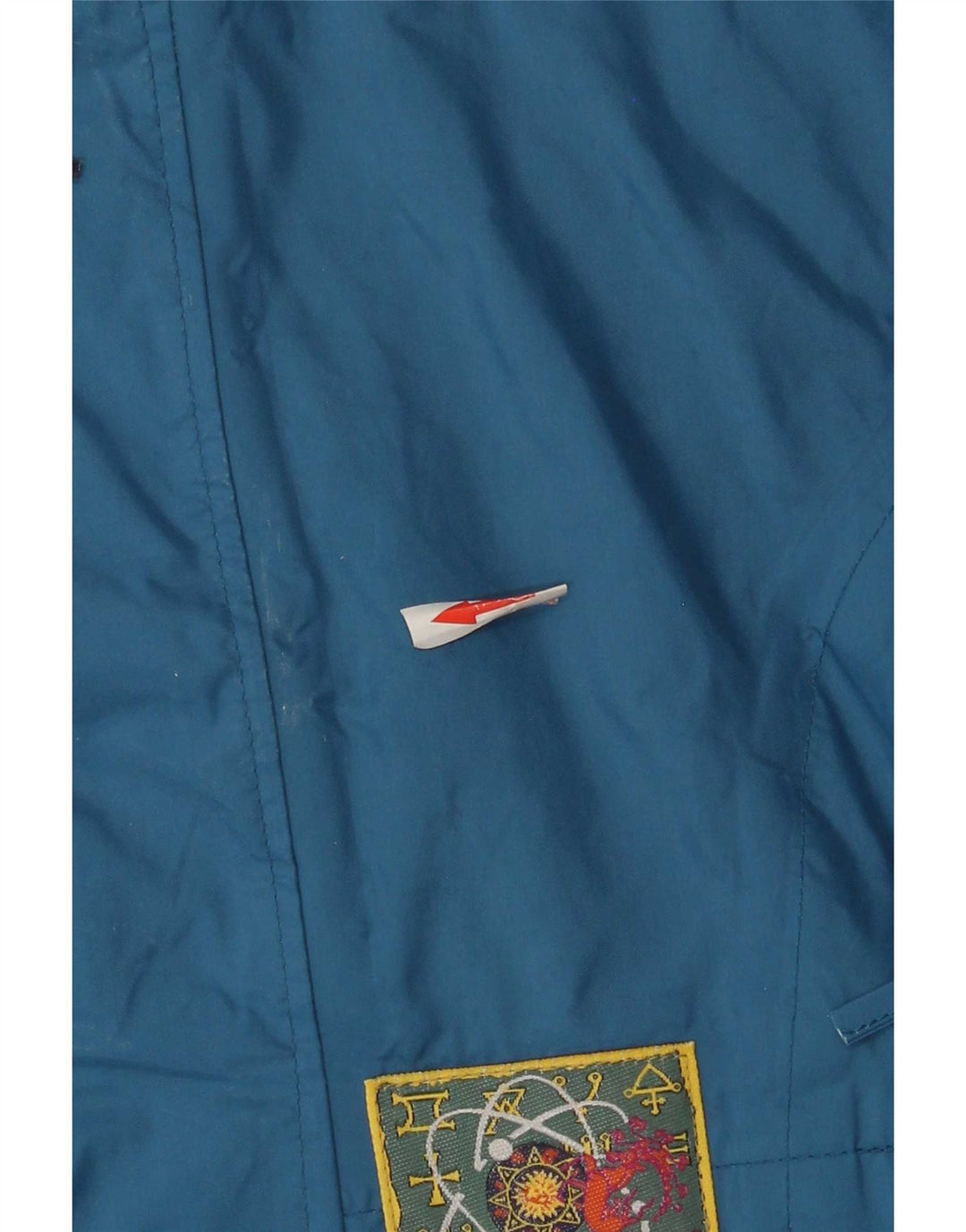 Agu muška kišna jakna s kapuljačom UK 36 Small Blue Colourblock poliamid
