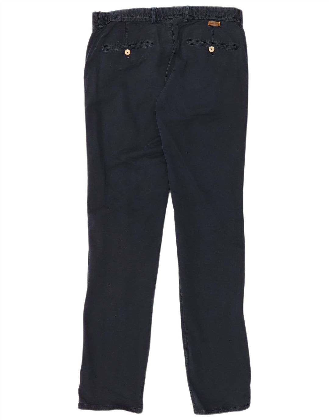 MASSIMO DUTTI Muške uske chino hlače EU 42 Large W32 L34 tamnoplave