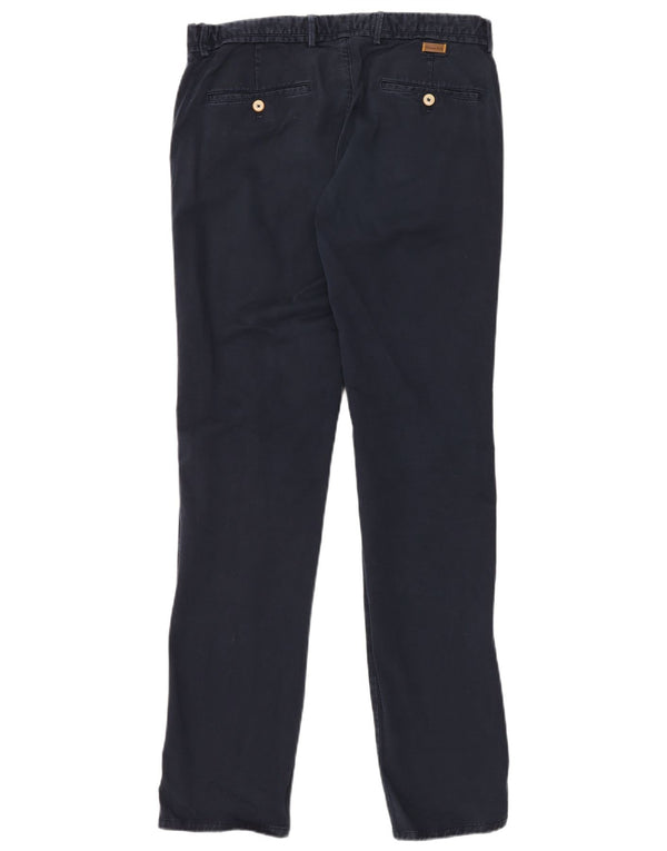 MASSIMO DUTTI Muške uske chino hlače EU 42 Large W32 L34 tamnoplave