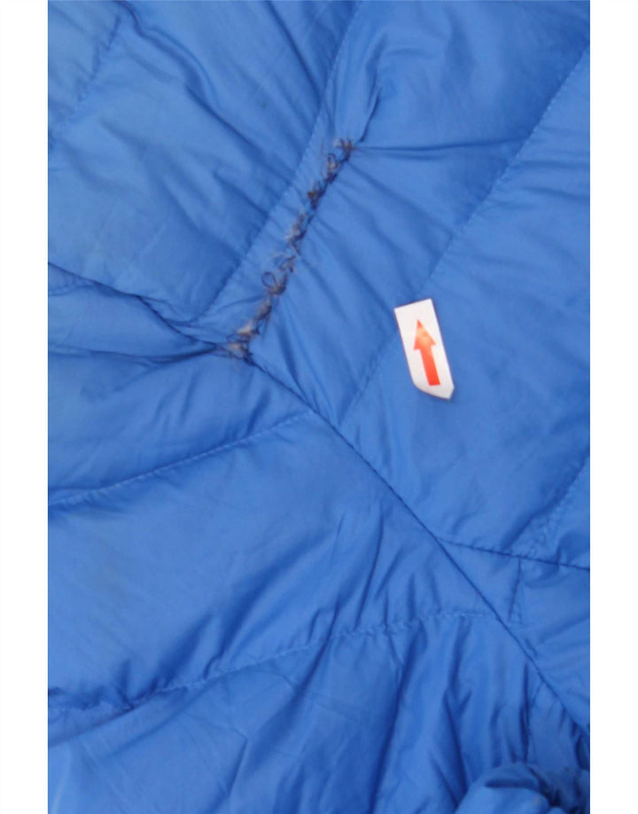 Marks & Spencer ženska podstavljena jakna UK 14 Large Blue Polyamide