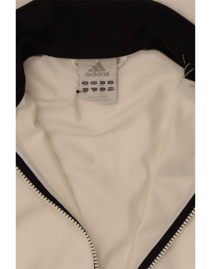 Adidas muška gornja jakna trenirke UK 34/36 Mala bijela boja
