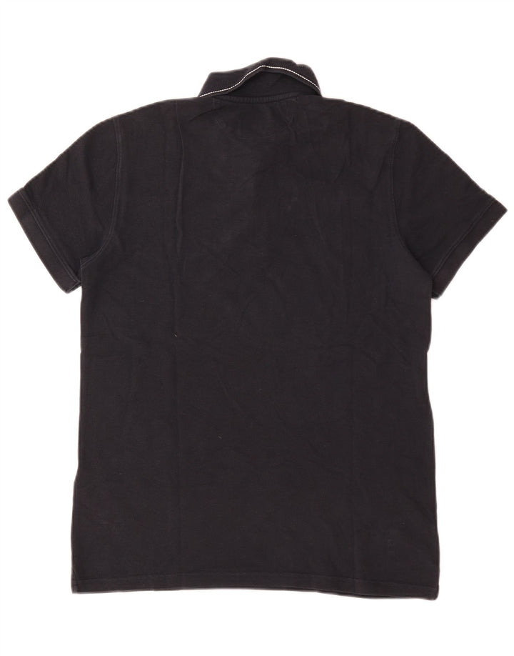 Massimo Dutti muška polo majica Srednje tamnoplavi pamuk