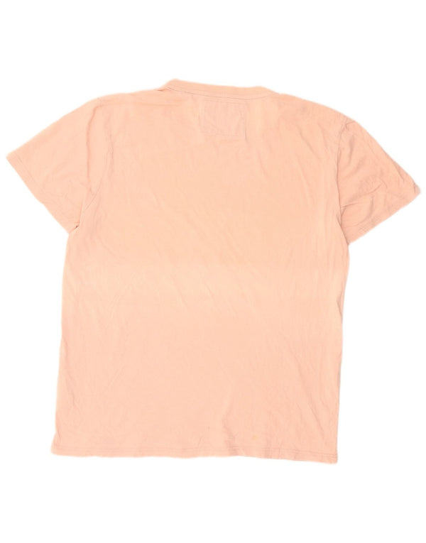 Superdry muška grafička majica kratkih rukava 3XL, ružičasti pamuk