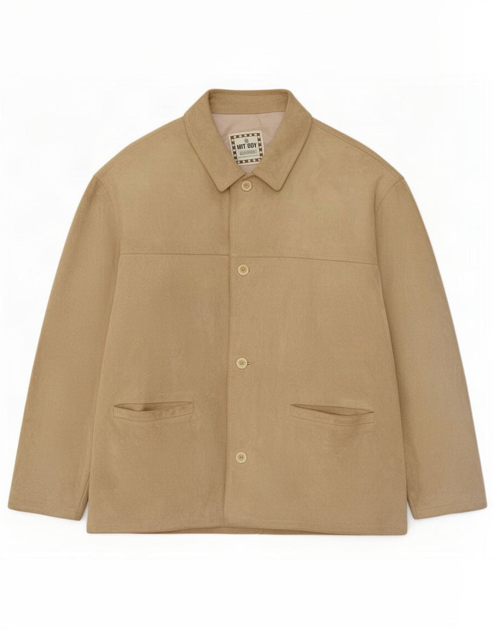 Wit Boy muška antilop jakna IT 50 Large Beige Leather