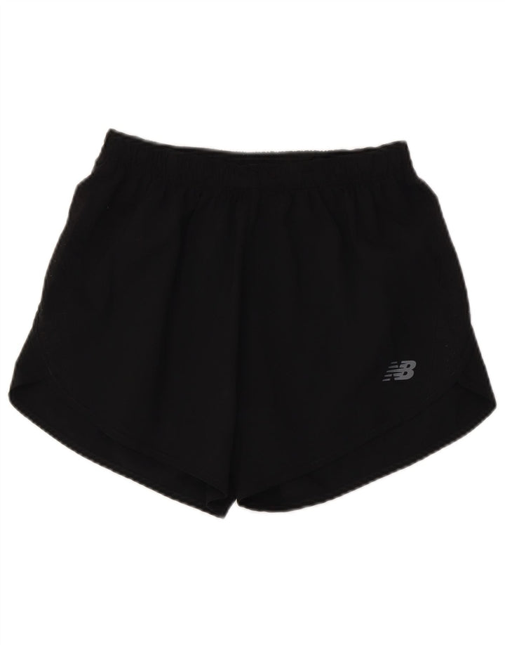 Male crne sportske kratke hlače New Balance od poliestera